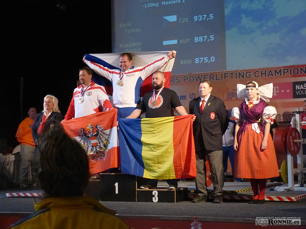 Vyhl�en� kategorie masters 1 do 120 kg
