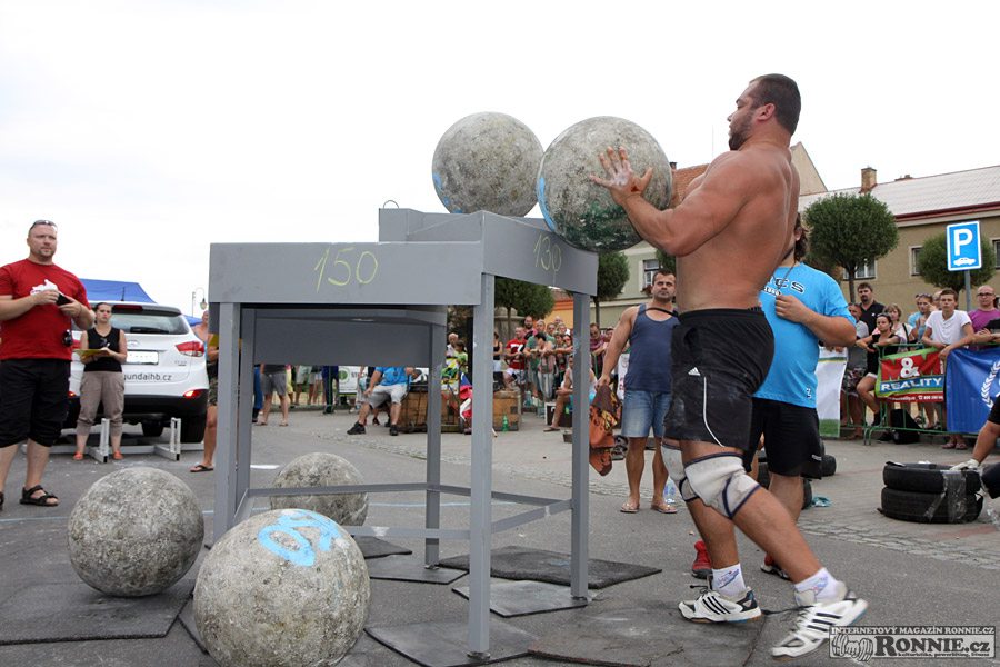 Europe Strongman Cup Gol��v Jen�kov 2015 - Michal Tich�