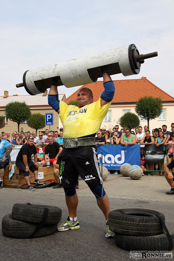 Europe Strongman Cup Gol��v Jen�kov 2015 - Josef Tomaszevski