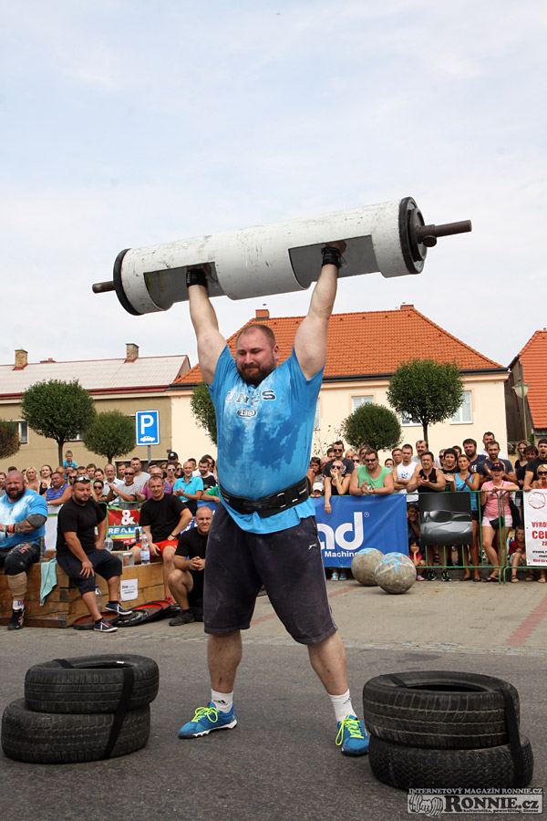 Europe Strongman Cup Gol��v Jen�kov 2015 - Jaroslav �vejda