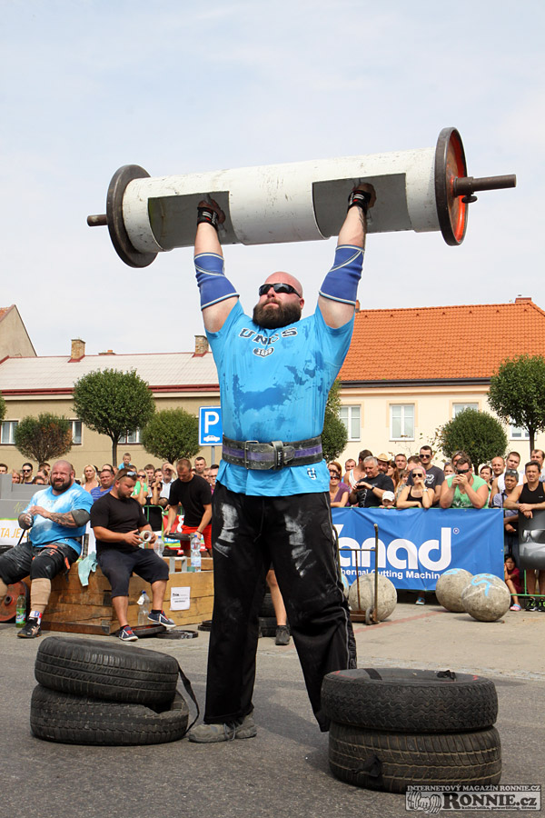 Europe Strongman Cup Gol��v Jen�kov 2015 - Radek Pat�k