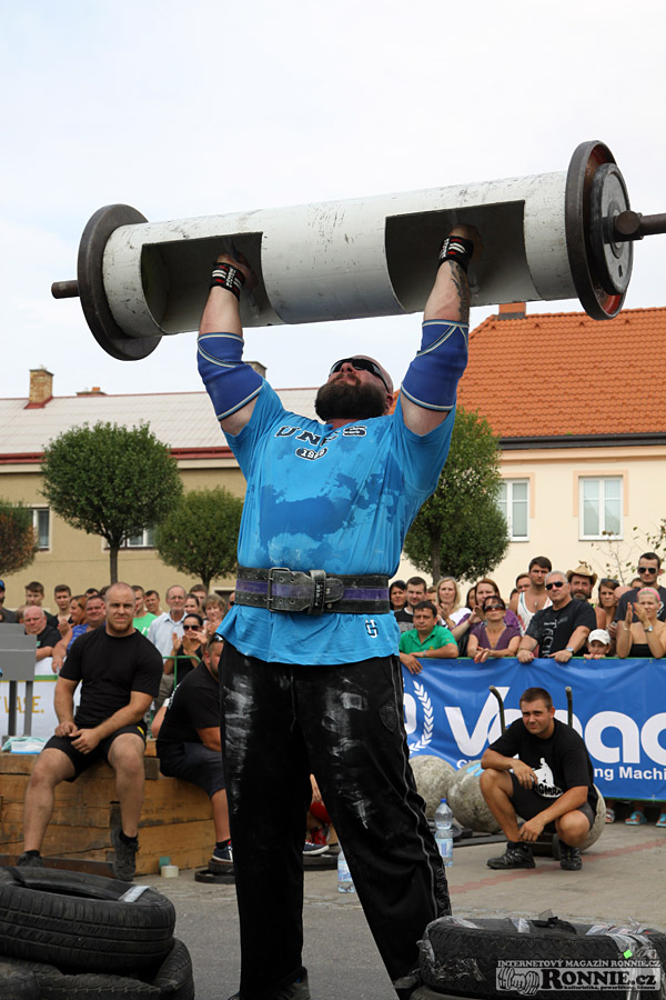 Europe Strongman Cup Gol��v Jen�kov 2015 - Radek Pat�k