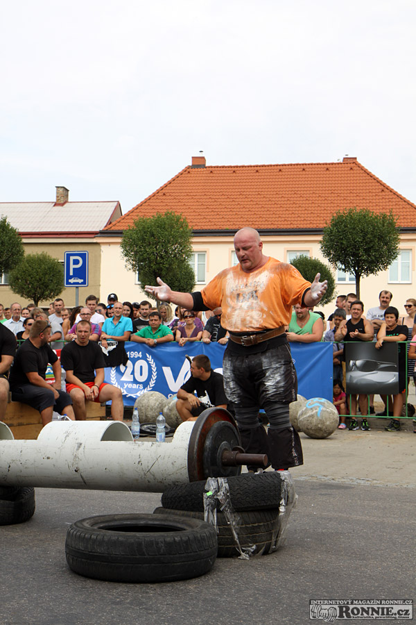 Europe Strongman Cup Gol��v Jen�kov 2015 - Josef Maza�