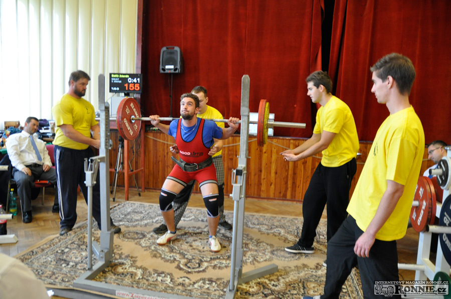 Mistrovstv� Moravy v silov�m trojboji dru�stev 2015