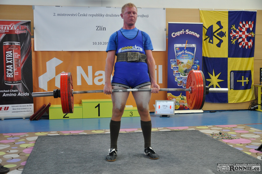 Mistrovstv� �R v silov�m trojboji dru�stev 2015