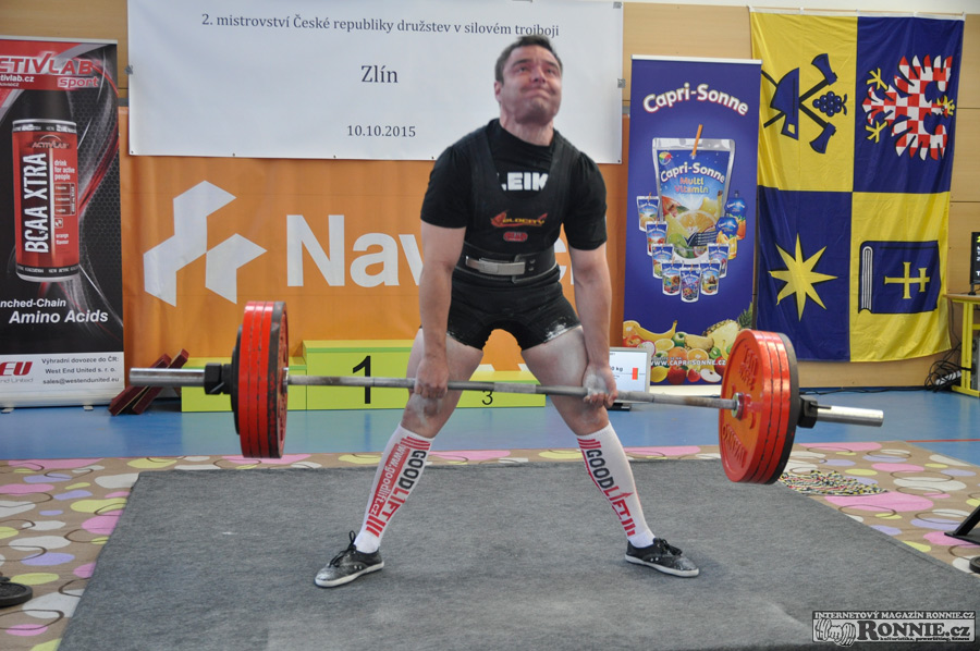 Mistrovstv� �R v silov�m trojboji dru�stev 2015