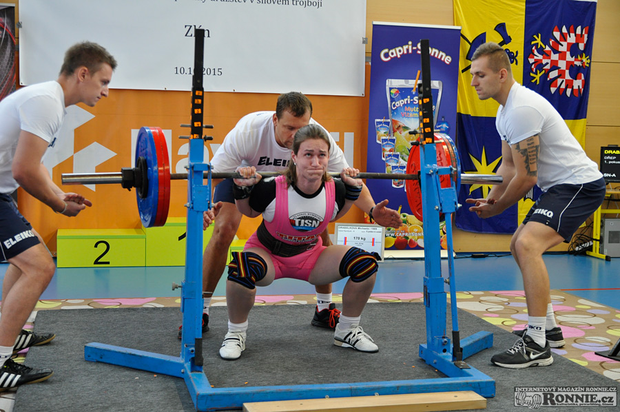 Mistrovstv� �R v silov�m trojboji dru�stev 2015