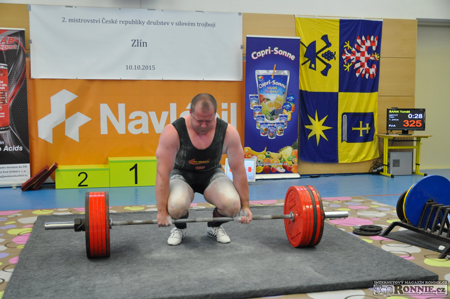 Mistrovstv� �R v silov�m trojboji dru�stev 2015