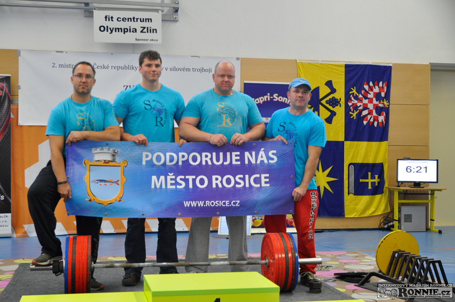 Mistrovstv� �R v silov�m trojboji dru�stev 2015