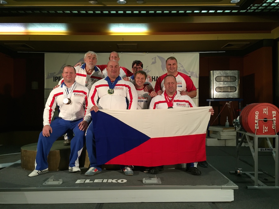 Mistrovstv� sv�ta v silov�m trojboji masters 2015 - �esk� v�prava