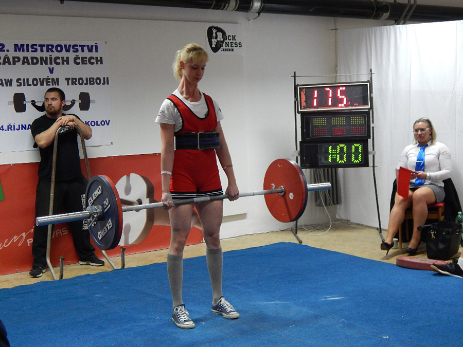 Mistrovstv� z�padn�ch �ech v klasick�m (RAW) silov�m trojboji 2015 
