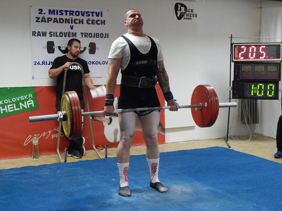 Mistrovstv� z�padn�ch �ech v klasick�m (RAW) silov�m trojboji 2015 
