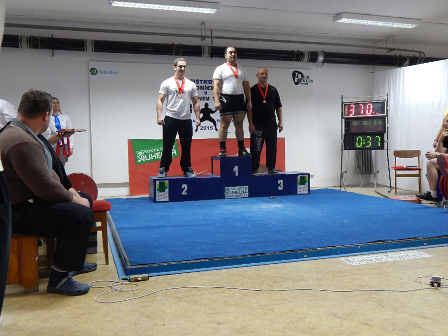 Mistrovstv� z�padn�ch �ech v klasick�m (RAW) silov�m trojboji 2015 