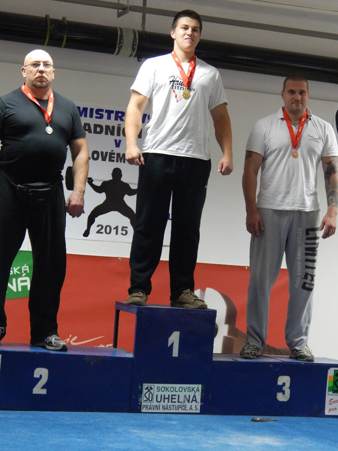 Mistrovstv� z�padn�ch �ech v klasick�m (RAW) silov�m trojboji 2015 