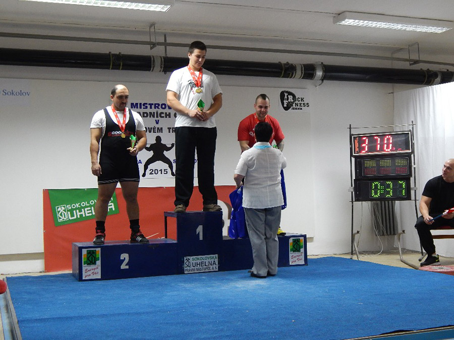 Mistrovstv� z�padn�ch �ech v klasick�m (RAW) silov�m trojboji 2015 