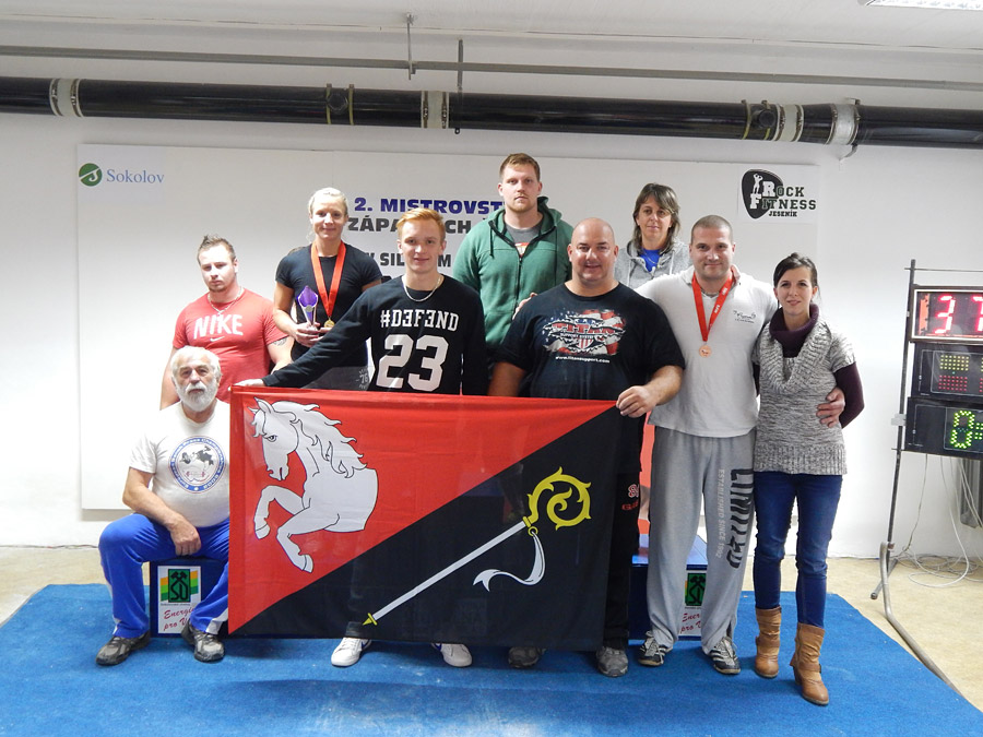 Mistrovstv� z�padn�ch �ech v klasick�m (RAW) silov�m trojboji 2015 