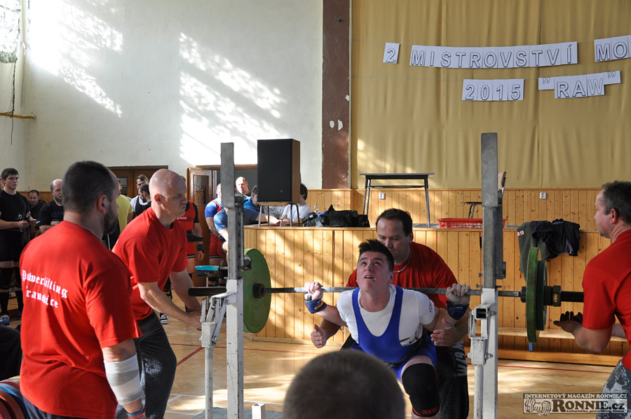 Mistrovstv� ji�n� Moravy v klasick�m (RAW) silov�m trojboji 2015