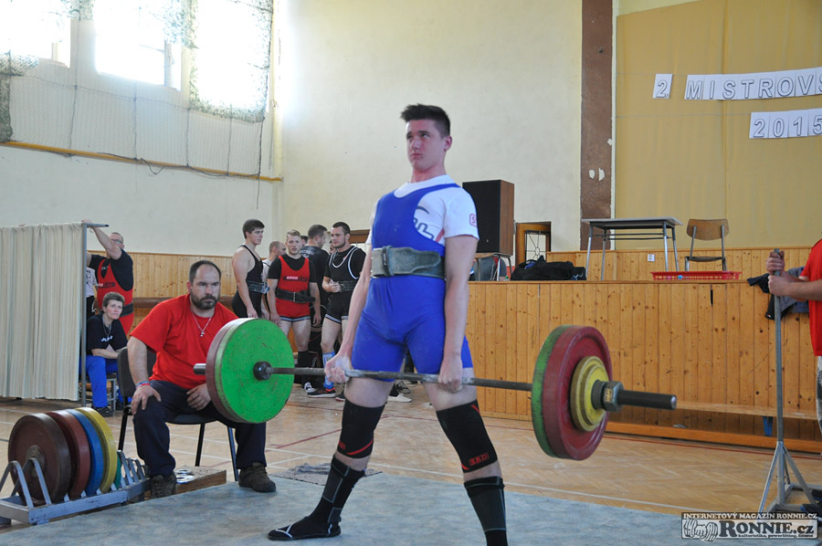 Mistrovstv� ji�n� Moravy v klasick�m (RAW) silov�m trojboji 2015
