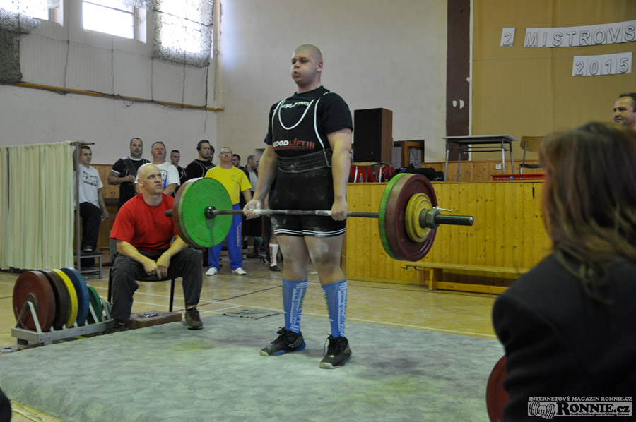 Mistrovstv� ji�n� Moravy v klasick�m (RAW) silov�m trojboji 2015