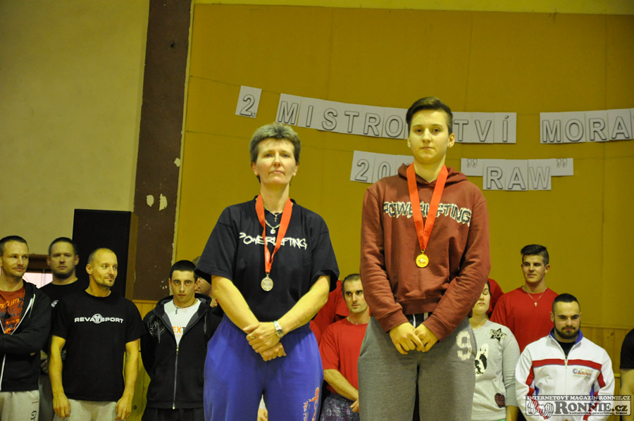 Mistrovstv� ji�n� Moravy v klasick�m (RAW) silov�m trojboji 2015