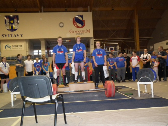 Mistrovstv� severn� Moravy v silov�m trojboji 2015