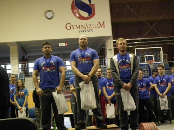 Mistrovstv� severn� Moravy v silov�m trojboji 2015