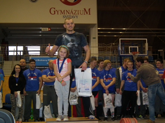 Mistrovstv� severn� Moravy v silov�m trojboji 2015