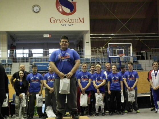 Mistrovstv� severn� Moravy v silov�m trojboji 2015