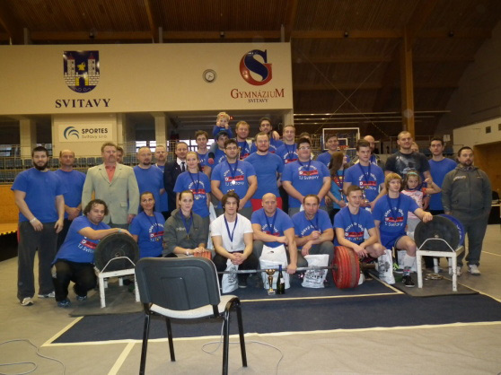 Mistrovstv� severn� Moravy v silov�m trojboji 2015