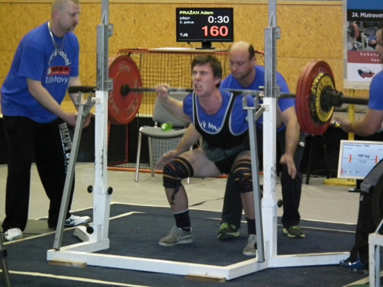 Mistrovstv� severn� Moravy v silov�m trojboji 2015