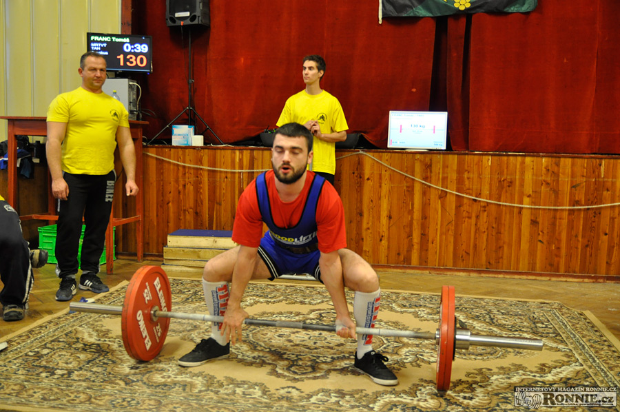 Mistrovstv� ji�n� Moravy v silov�m trojboji 2015