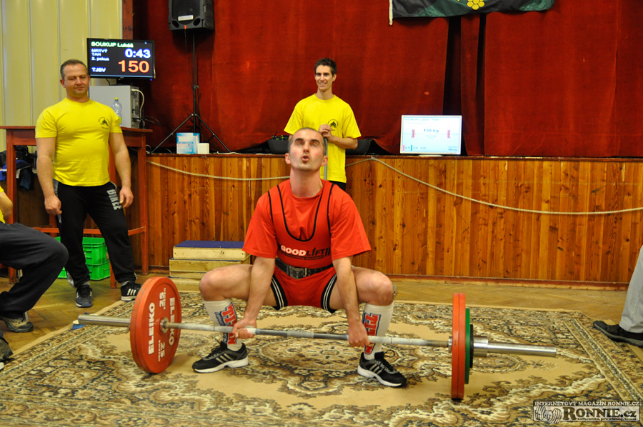 Mistrovstv� ji�n� Moravy v silov�m trojboji 2015