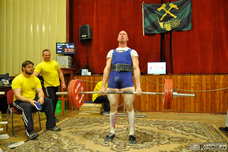 Mistrovstv� ji�n� Moravy v silov�m trojboji 2015