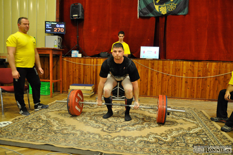 Mistrovstv� ji�n� Moravy v silov�m trojboji 2015