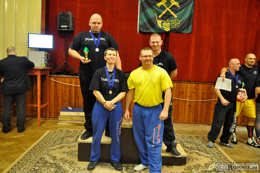 Mistrovstv� ji�n� Moravy v silov�m trojboji 2015