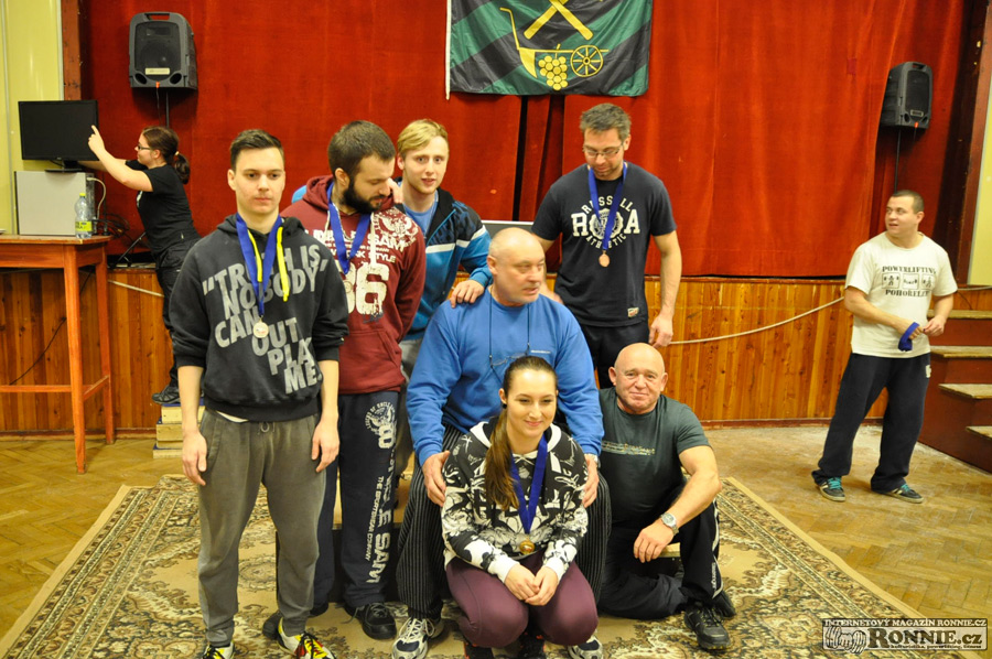 Mistrovstv� ji�n� Moravy v silov�m trojboji 2015