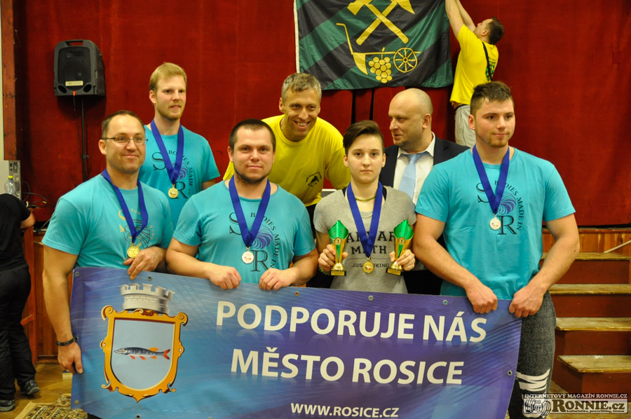 Mistrovstv� ji�n� Moravy v silov�m trojboji 2015