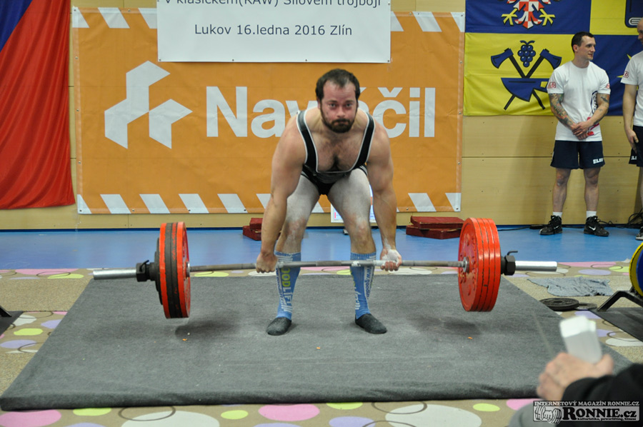 Mistrovstv� �R v klasick�m (RAW) silov�m trojboji mu�� a �en 2016
