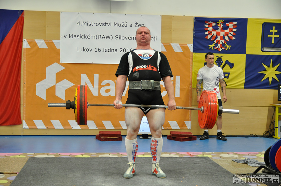 Mistrovstv� �R v klasick�m (RAW) silov�m trojboji mu�� a �en 2016