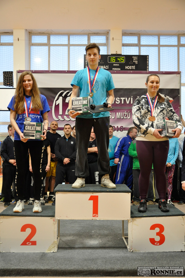 Mistrovstv� �R v bench-pressu masters, junior� a dorostu 2016