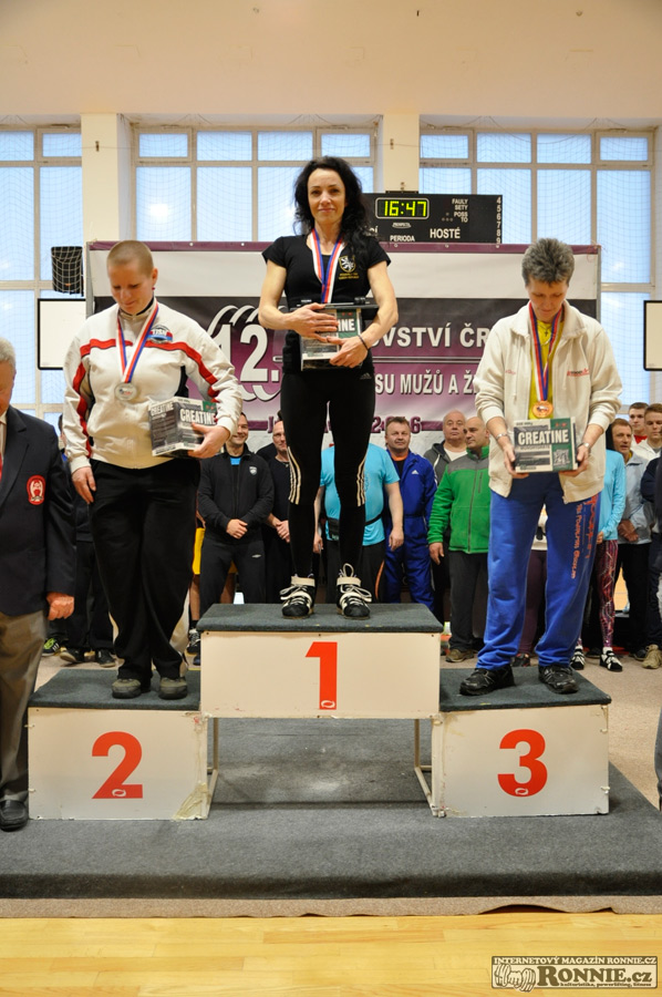 Mistrovstv� �R v bench-pressu masters, junior� a dorostu 2016