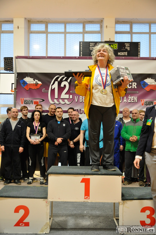 Mistrovstv� �R v bench-pressu masters, junior� a dorostu 2016