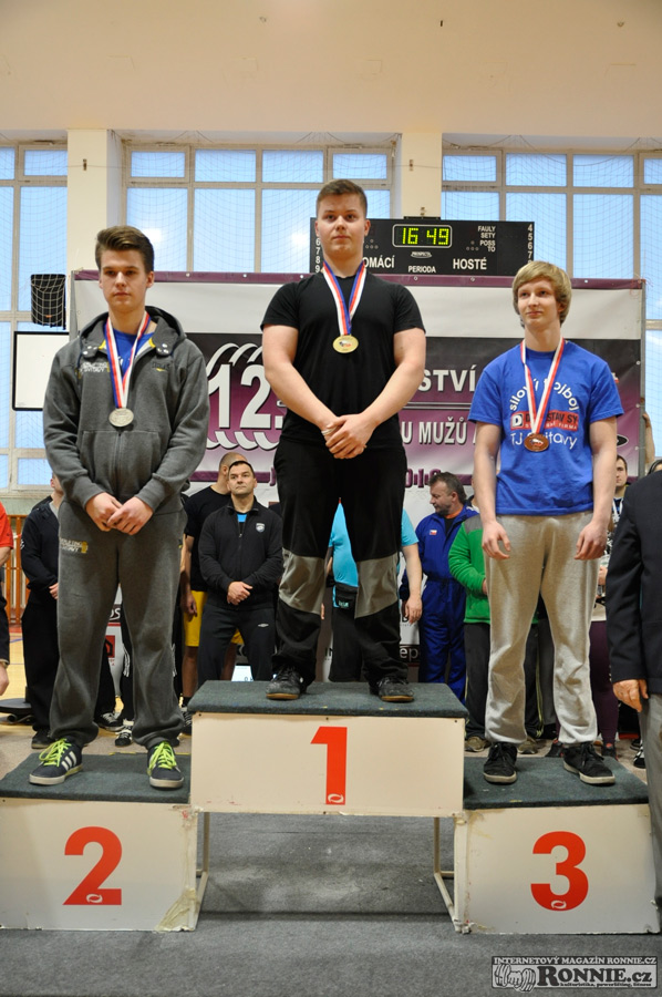 Mistrovstv� �R v bench-pressu masters, junior� a dorostu 2016