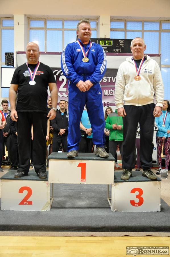Mistrovstv� �R v bench-pressu masters, junior� a dorostu 2016