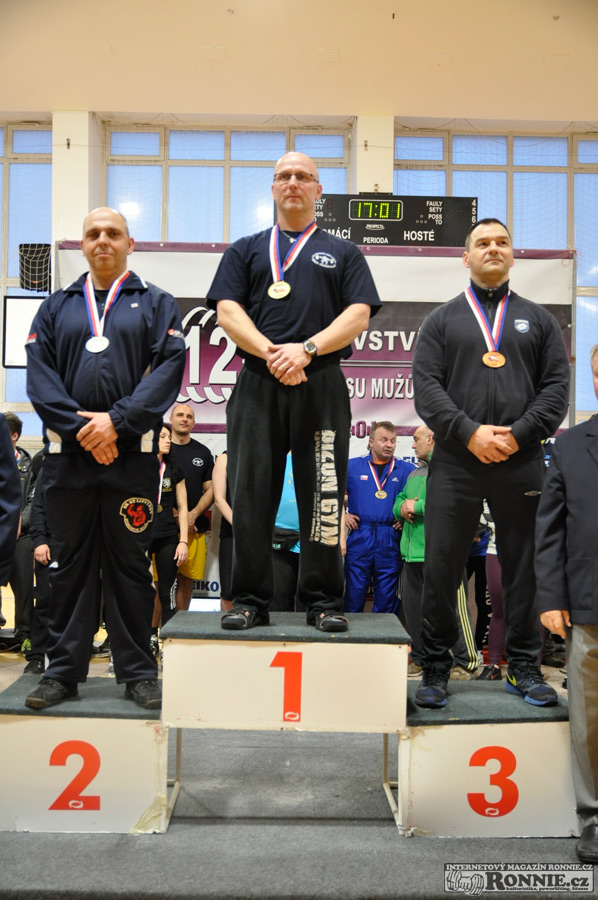 Mistrovstv� �R v bench-pressu masters, junior� a dorostu 2016