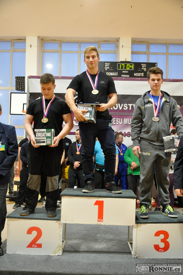 Mistrovstv� �R v bench-pressu masters, junior� a dorostu 2016