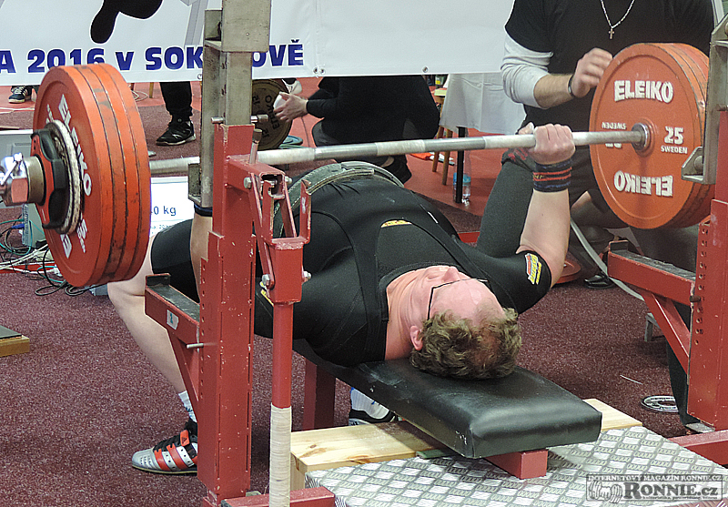 Mistrovstv� �R v bench-pressu mu�� a �en 2016