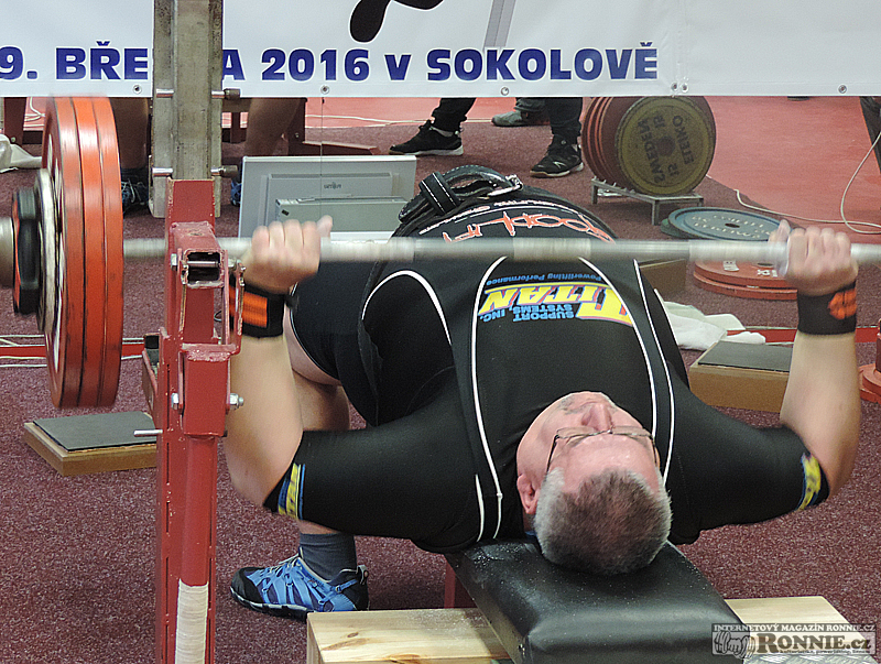 Mistrovstv� �R v bench-pressu mu�� a �en 2016