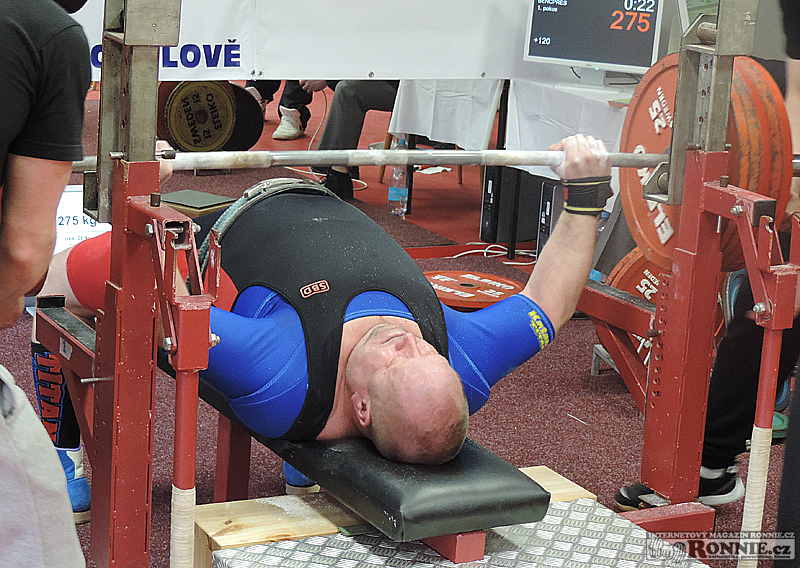 Mistrovstv� �R v bench-pressu mu�� a �en 2016
