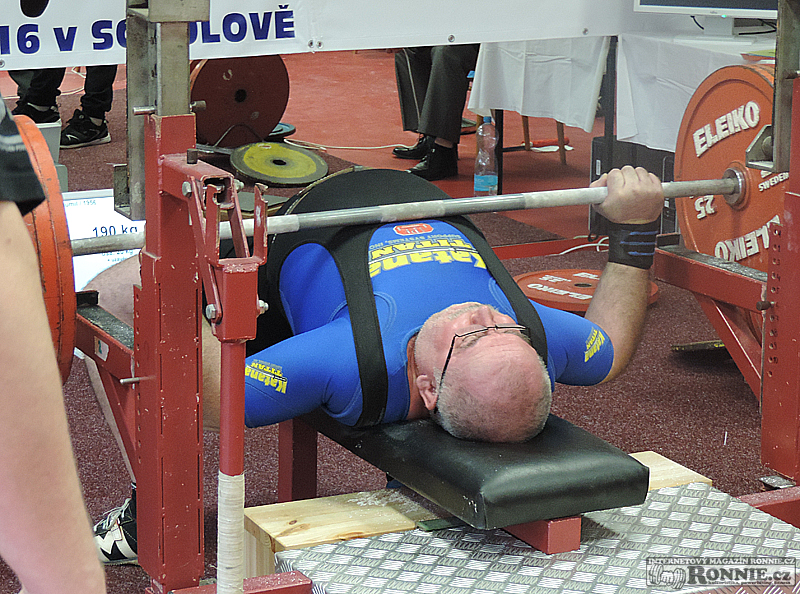 Mistrovstv� �R v bench-pressu mu�� a �en 2016